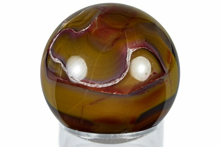 Colorful, Polished Condor Agate Sphere - Argentina #309007